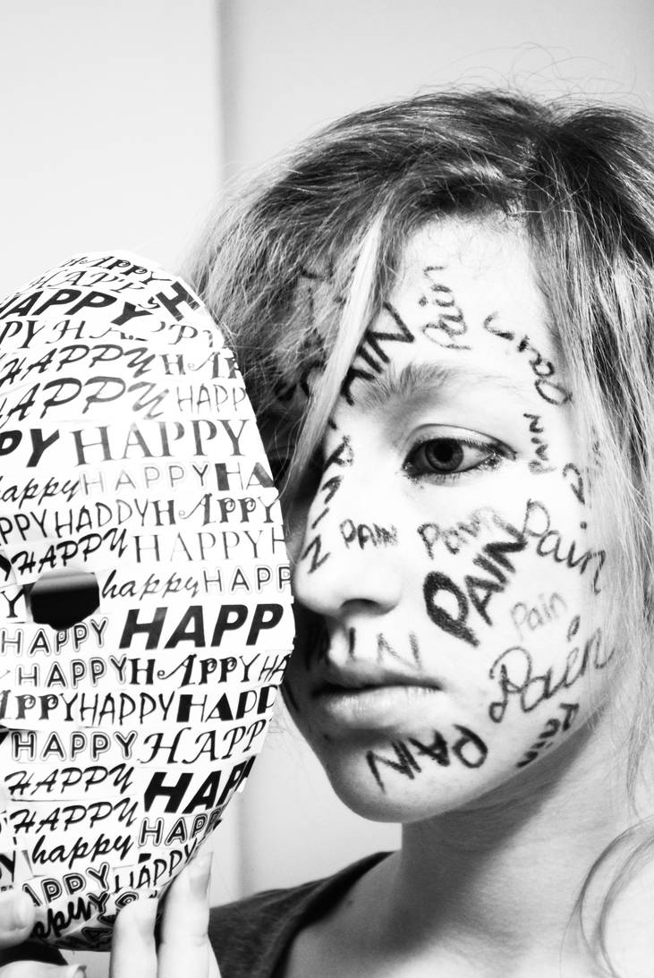 Pain behind the mask by JessicaBlain on DeviantArt