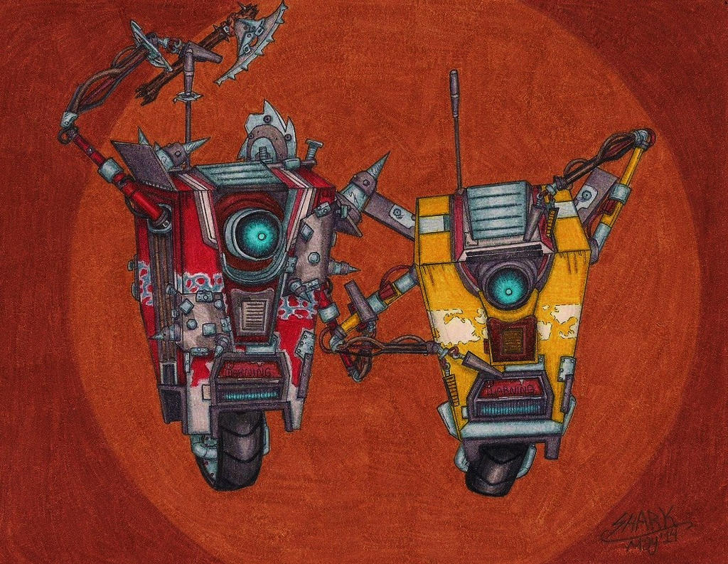 Draw A Claptrap (Or Two) by AkulaShuvelle on DeviantArt