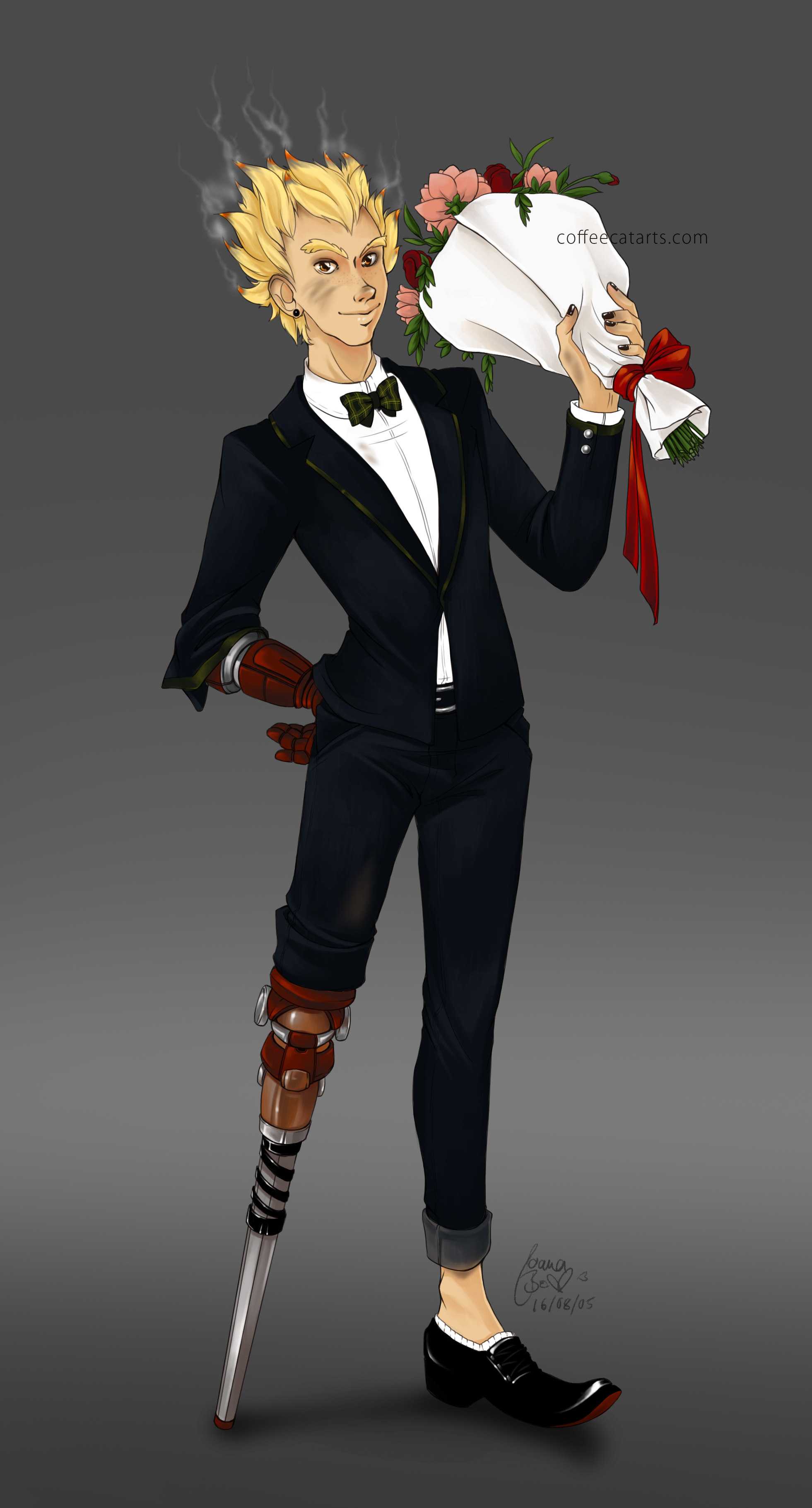 Snazzy Junkrat in a Suit