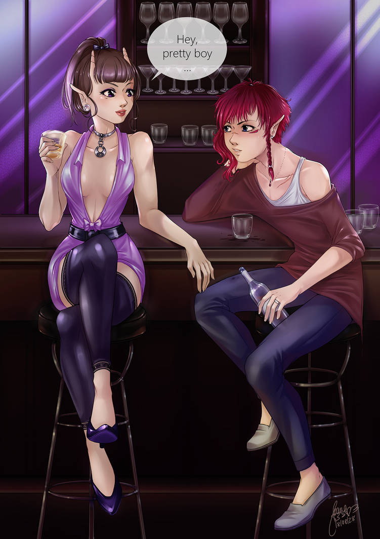Embers to Stars - Secret Memories - Liora and Skye by CoffeeCat-J