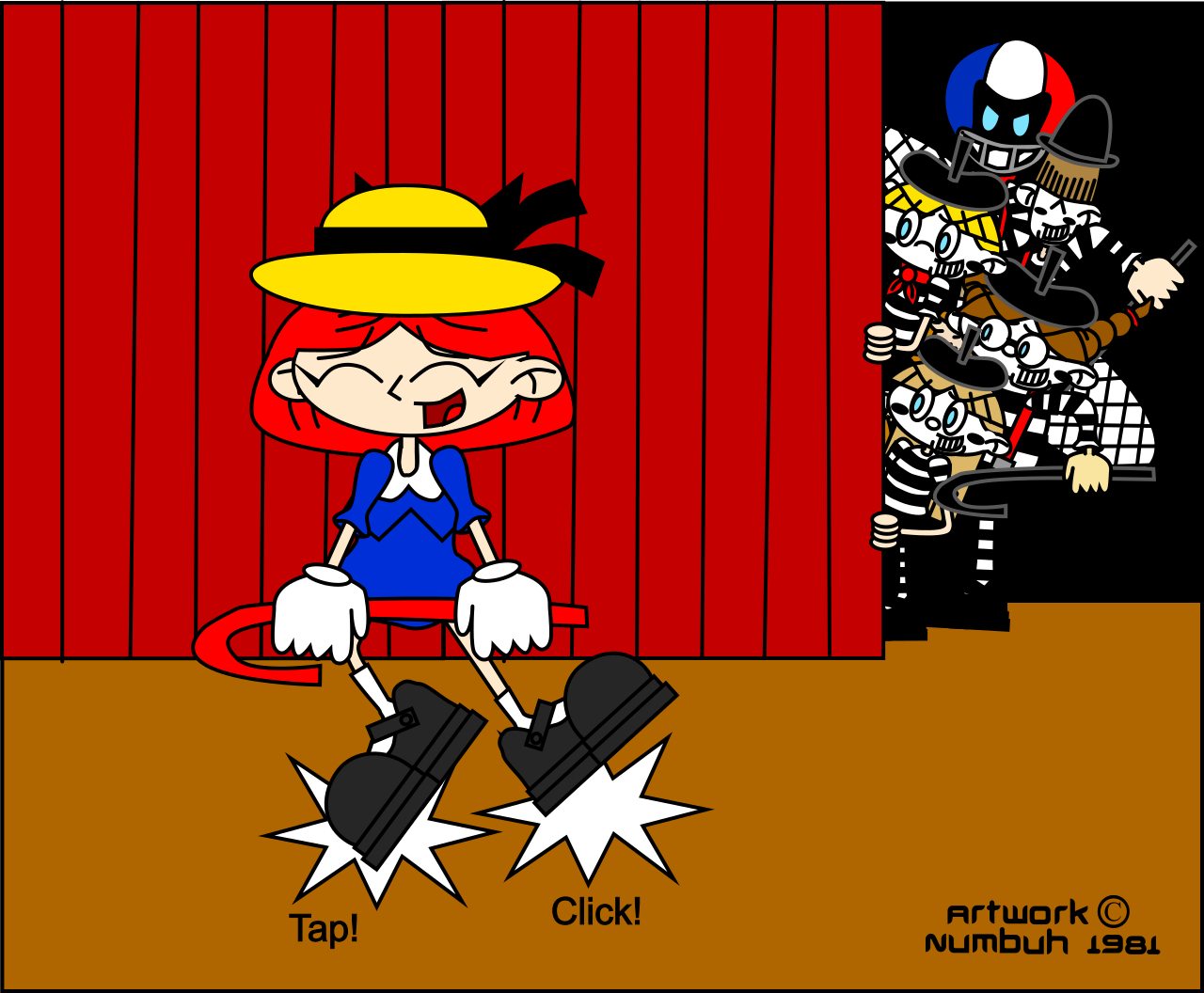 Tap Dancing Rbot Deviantart Madeline Tap-Dancing by Numbuh1981 on DeviantArt