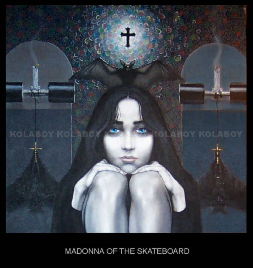 Madonna Of The Skateboard