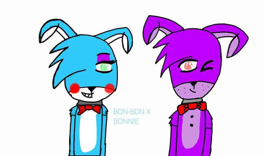 Toy Bonnie X Bonnie By TOYBONBONROCKS On DeviantArt toy-bonnie-x-bonnie-by-toybonbonrocks-on-deviantart
