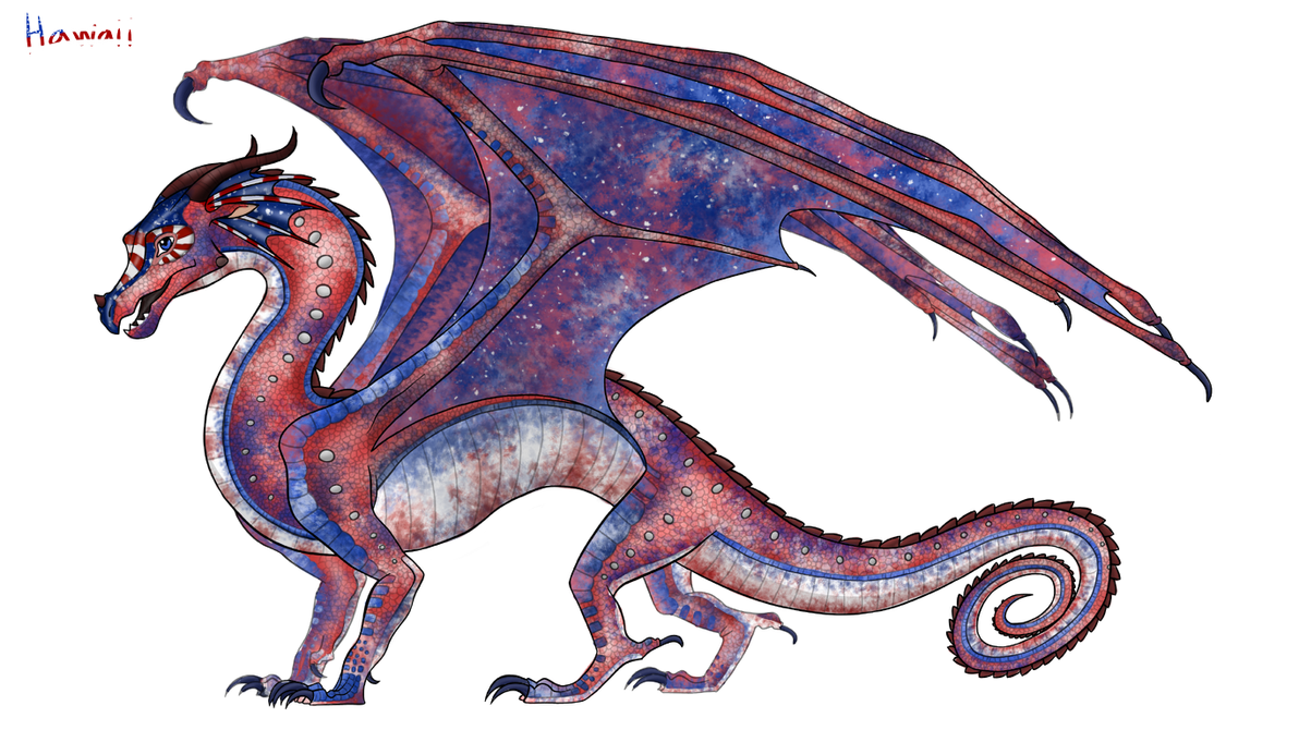 Rainwing Ruff American RainWing by TheBasefillingMaster on DeviantArt