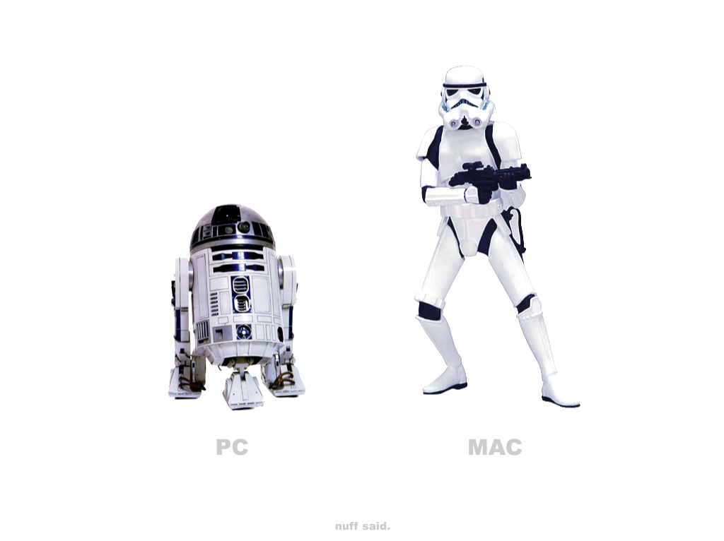 Mac vs PC: Star Wars