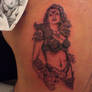 red sonja tattoo pin up