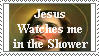 Jesus Watches Me Stamp