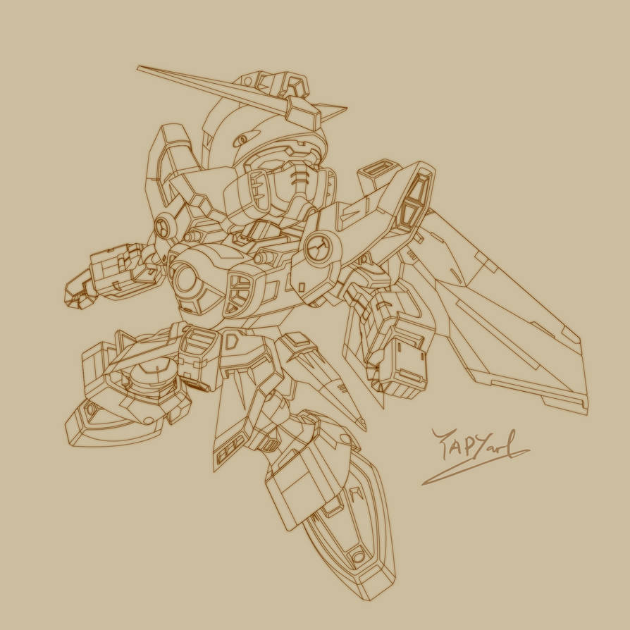 Line Art Sd Wing Gundam By Yapyart On Deviantart Line Art Sd Wing Gundam By Yapyart On Deviantart