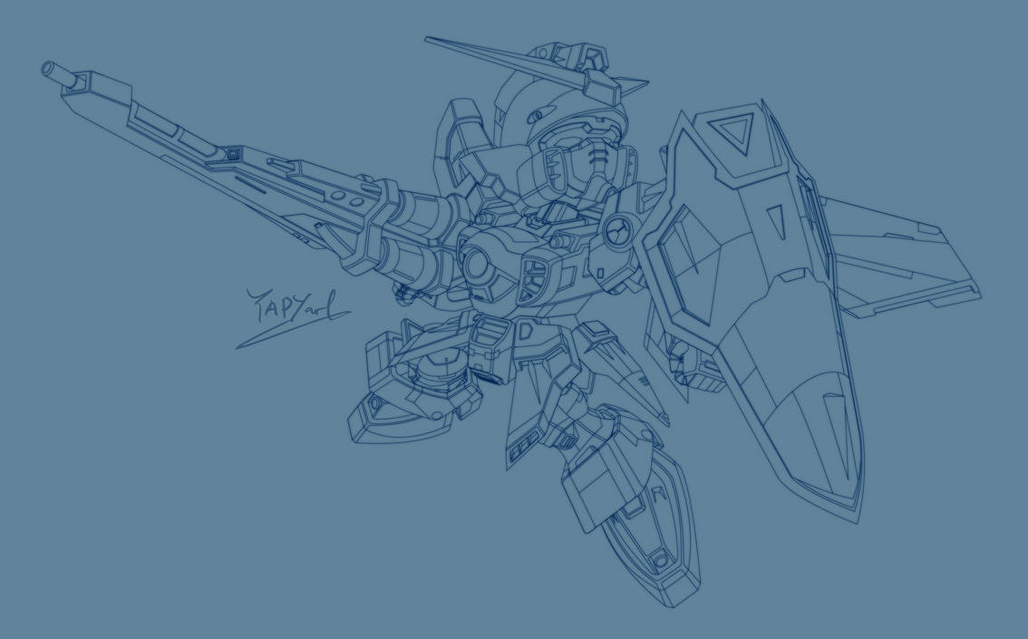 Line Art Sd Wing Gundam Armed By Yapyart On Deviantart Line Art Sd Wing Gundam Armed By Yapyart On Deviantart