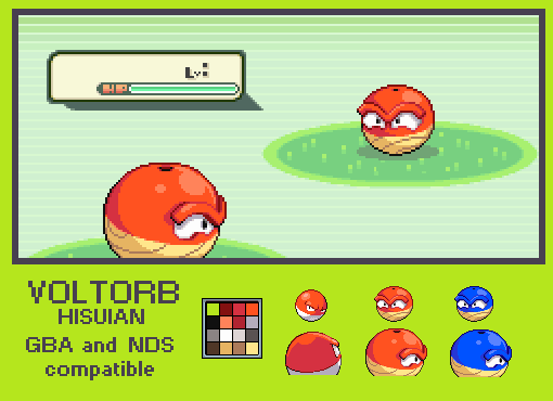 Voltorb Hisui / Hisuian [Pokemon Sword & Shield] [Mods]