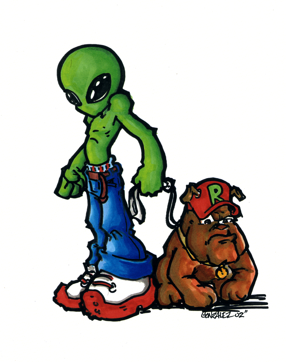 Alien and Rex