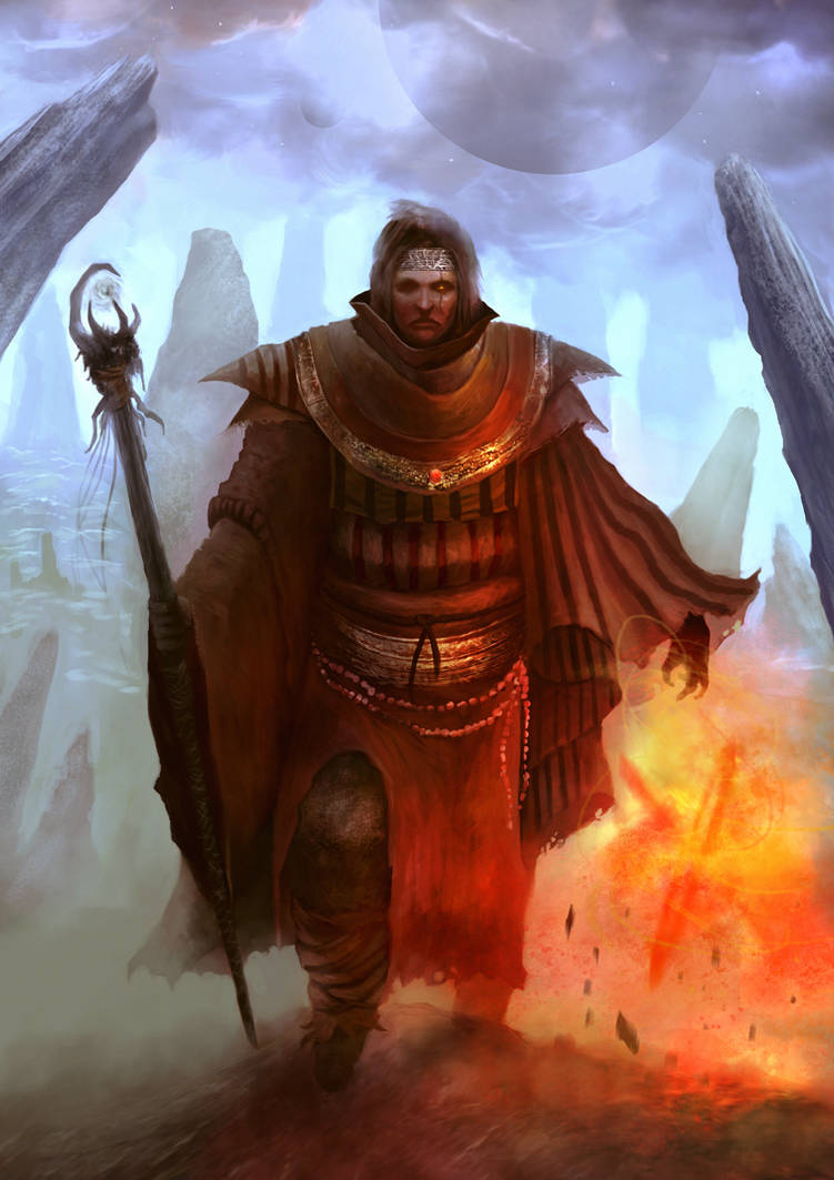 Pyromancer by Nahelus on DeviantArt