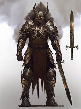 Knight armor design