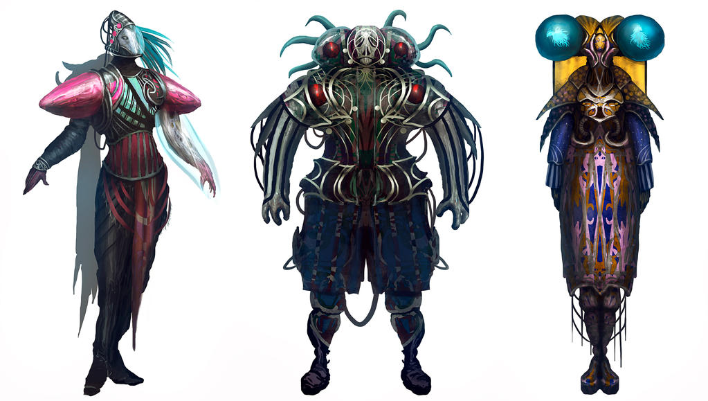 Genetic Construct Deviantart Genetic engineers by Nahelus on DeviantArt