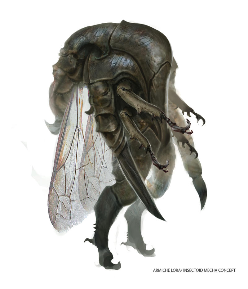 Insectoid Deviantart Insectoid mecha by Nahelus on DeviantArt