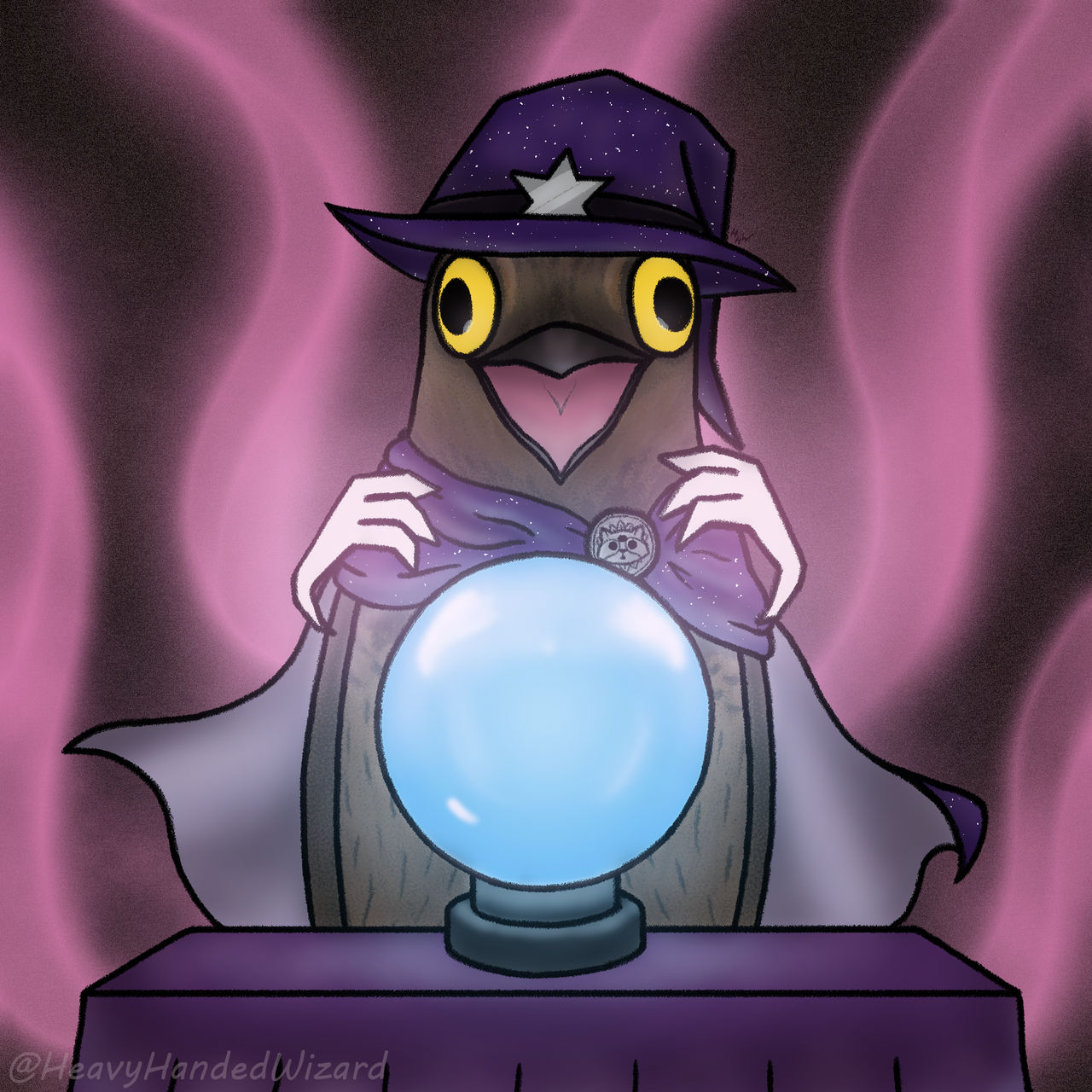 Potoo Wizard by HeavyHandedWizard on DeviantArt