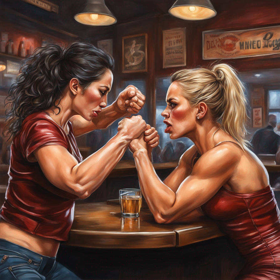 Want to arm wrestle?