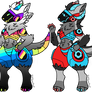 Crazy Protogen Adopts [SOLD]