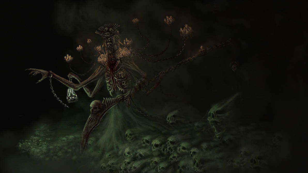 Bone totem wraith by Orome96 on DeviantArt