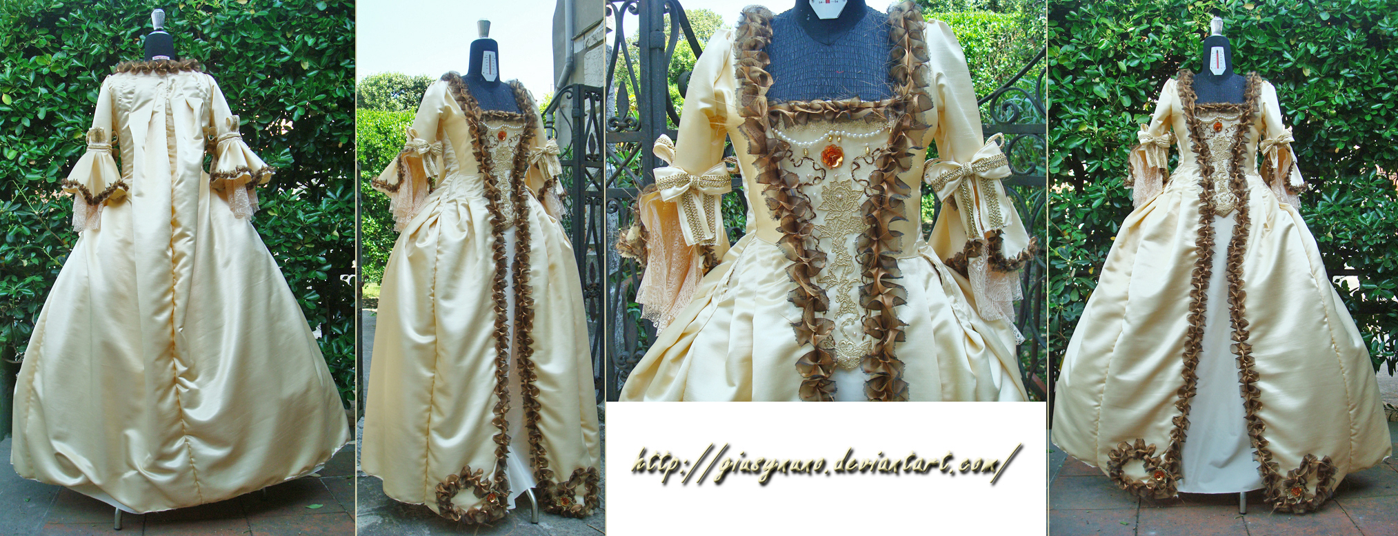 Marie Antoinette inspired Robe a la Francaise