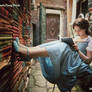 Lost in my world of books - Belle