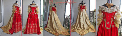 'Baroque Phoenix' original fantasy gown