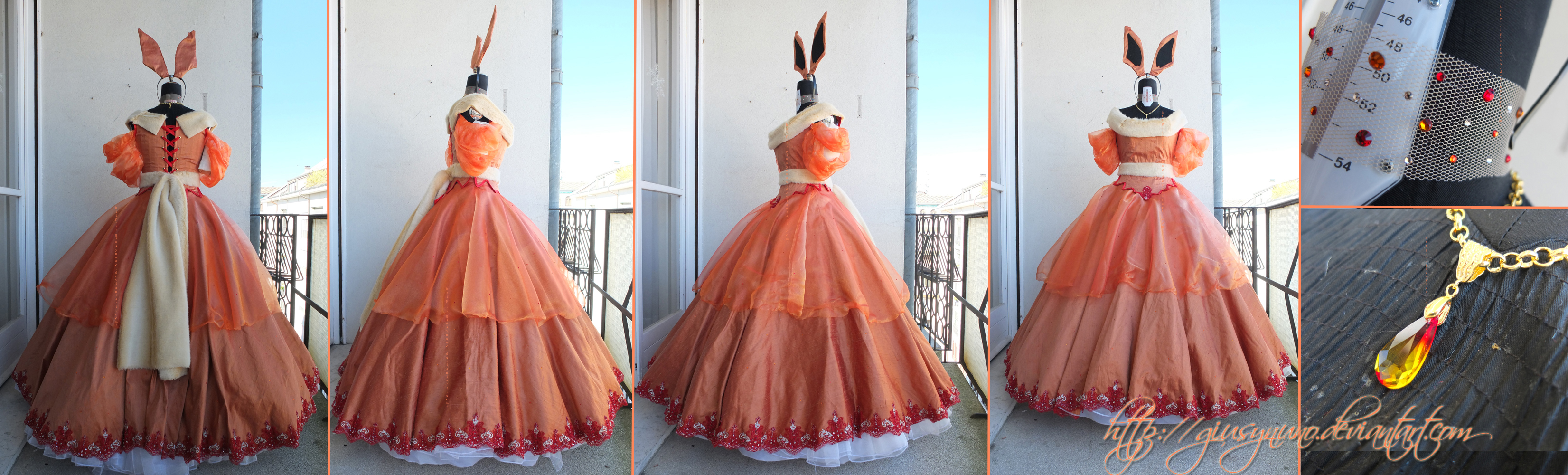 Princess Flareon - gijinka Pokemon eeveelution