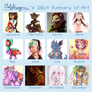 2014 Summary of art