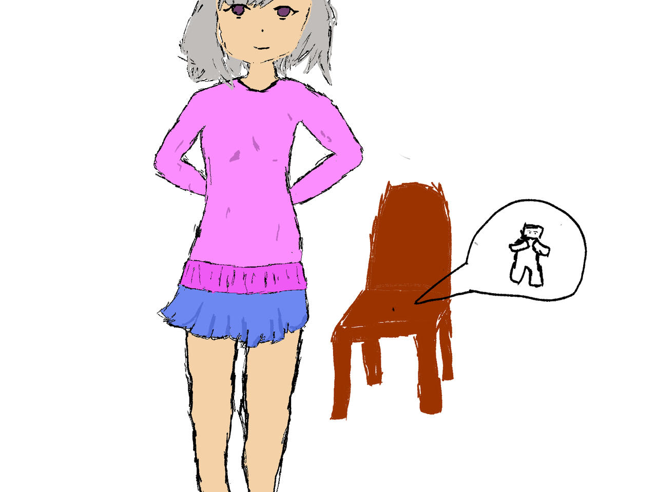 giantess unaware 1 by impuwu on DeviantArt