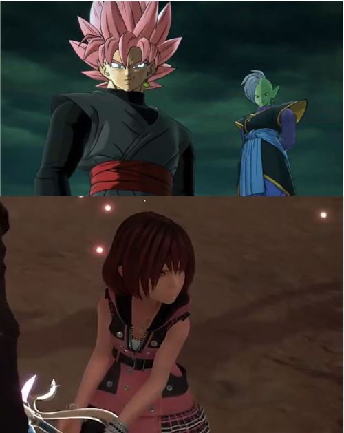 Kairi Prepares to Fight Goku Black and Zamasu