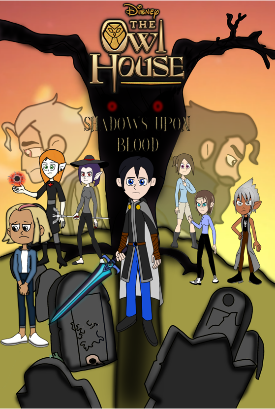 The Owl House - Shadows Upon Blood Cover Art