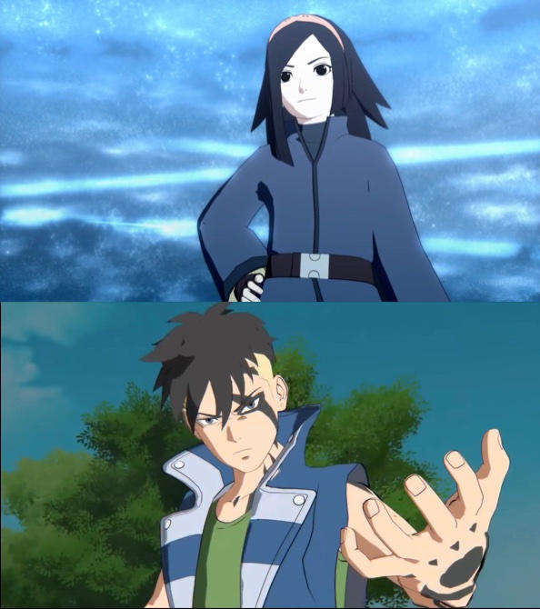 Naruto x Boruto UNSC Nanashi vs Kawaki by GoldenWraith on DeviantArt