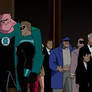 Annie Mourns Superman with Tim and Alfred