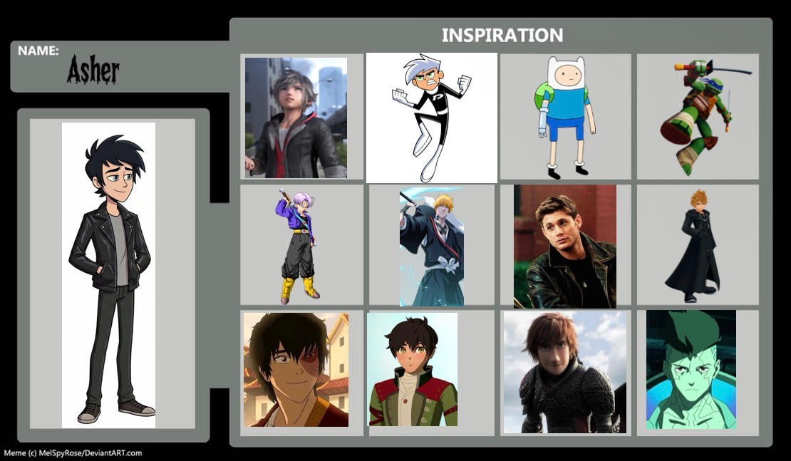 Oc Inspiration Deviantart Helluva Team - Asher (Reference Sheet) by GoldenWraith on DeviantArt