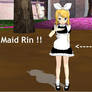 MMD Rin Maid