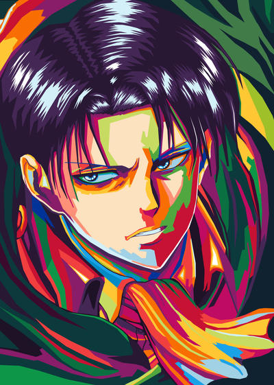 Levi Ackerman Attack On Titan Poster Wpap By Giangdeptrai On DeviantArt levi-ackerman-attack-on-titan-poster-wpap-by-giangdeptrai-on-deviantart