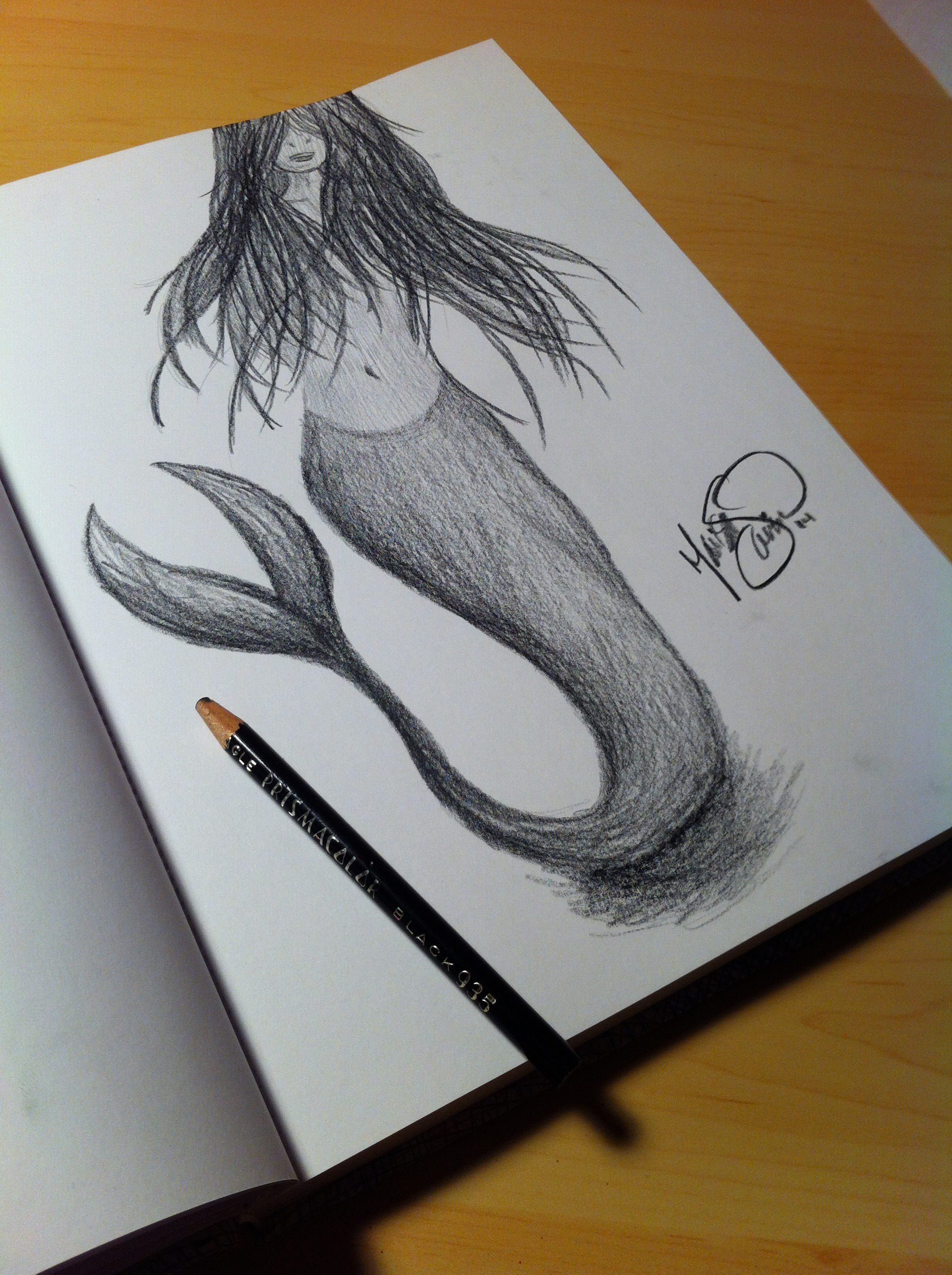 Mermaid sketch