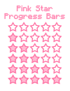 Pink Progress Bars by GazeCreate