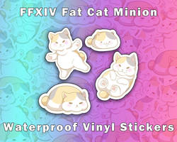 FFXIV Fat Cat Stickers [UFS]