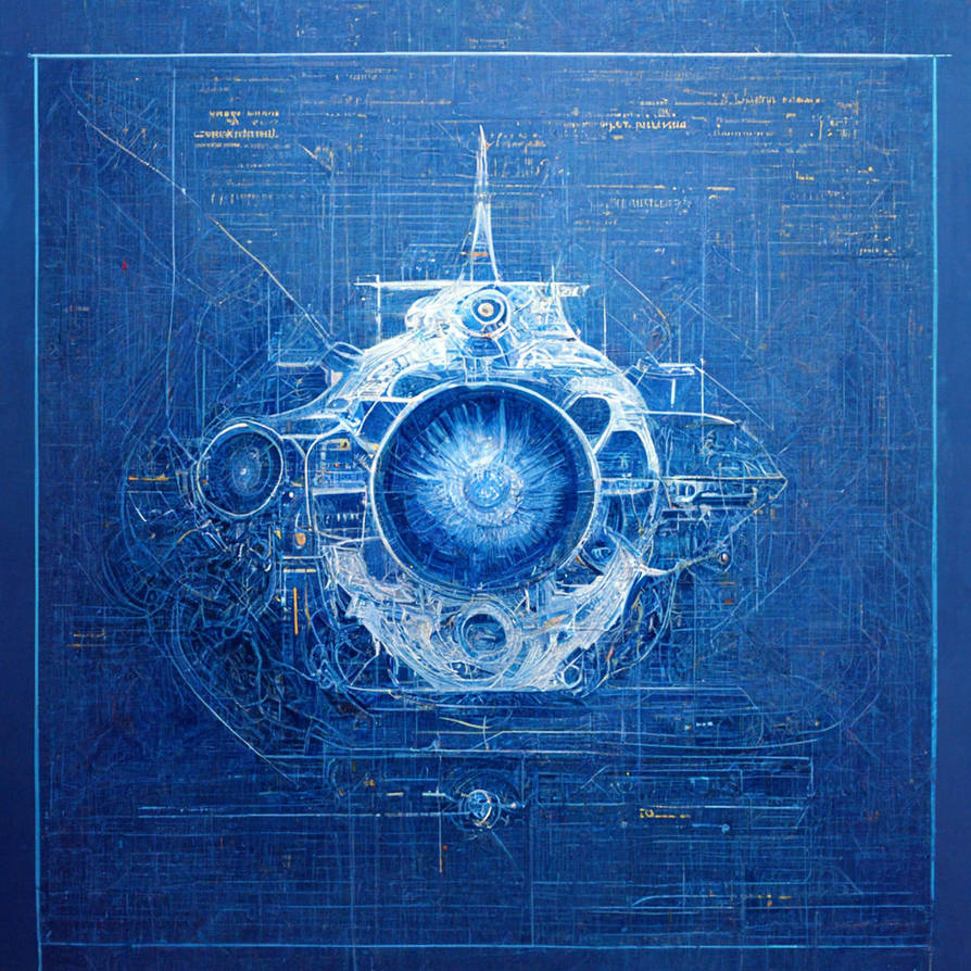 Warp Drive engine blueprint by FacedCyber on DeviantArt