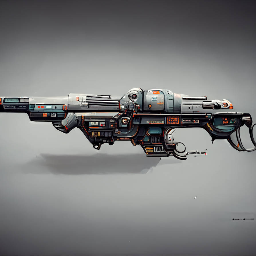 Futuristic Short Rifle Futuristic Rifle Version 6 by FacedCyber on DeviantArt