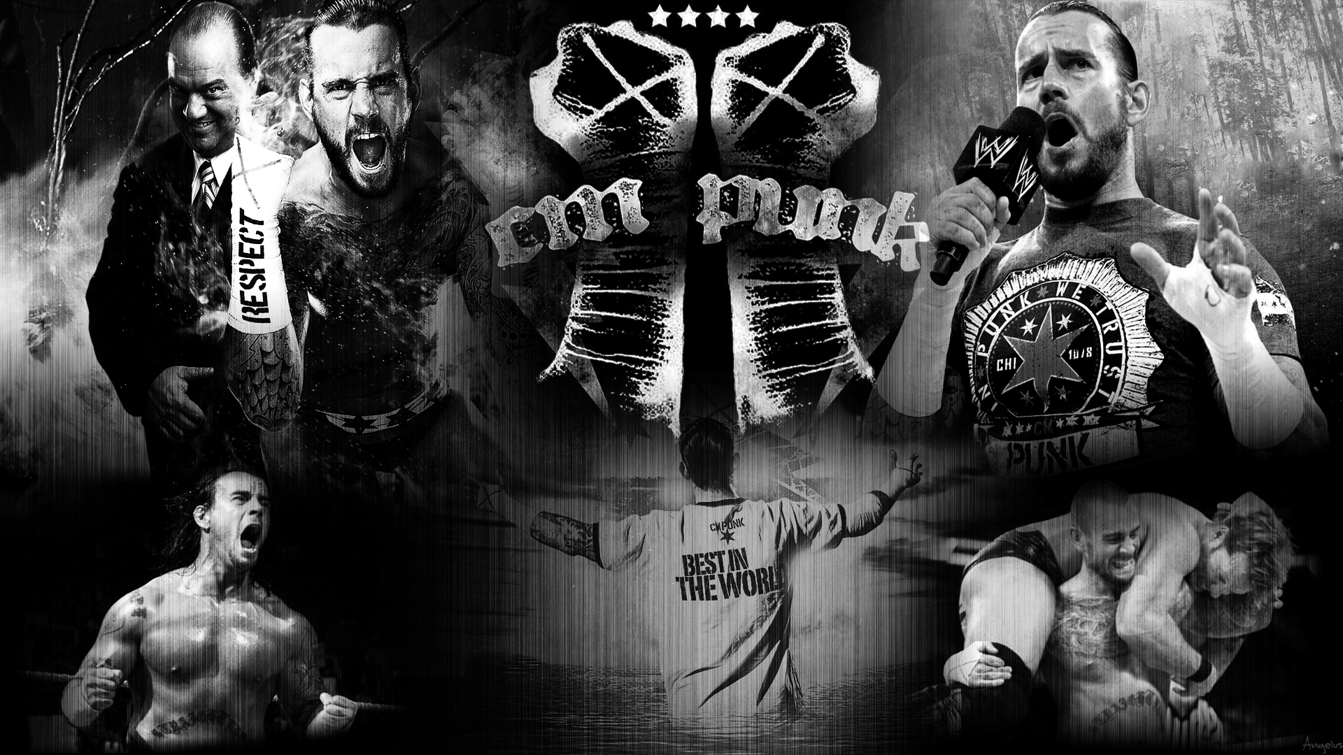 Cm Punk - Best in the World Wallpaper 1920 x 1080