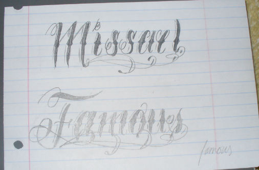 Missael lettering by xMissael on DeviantArt