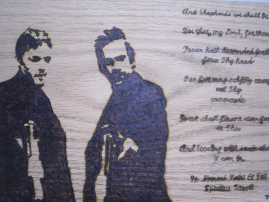 Boondock Saints woodburning