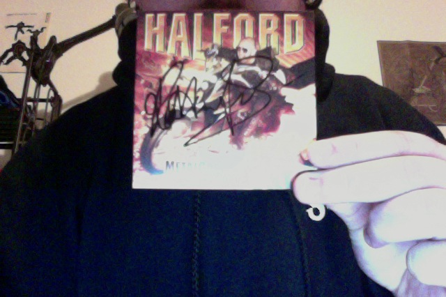 Rob Halford autograph