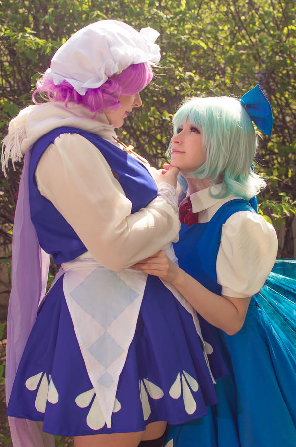 Touhou Project: Letty Whiterock and Cirno