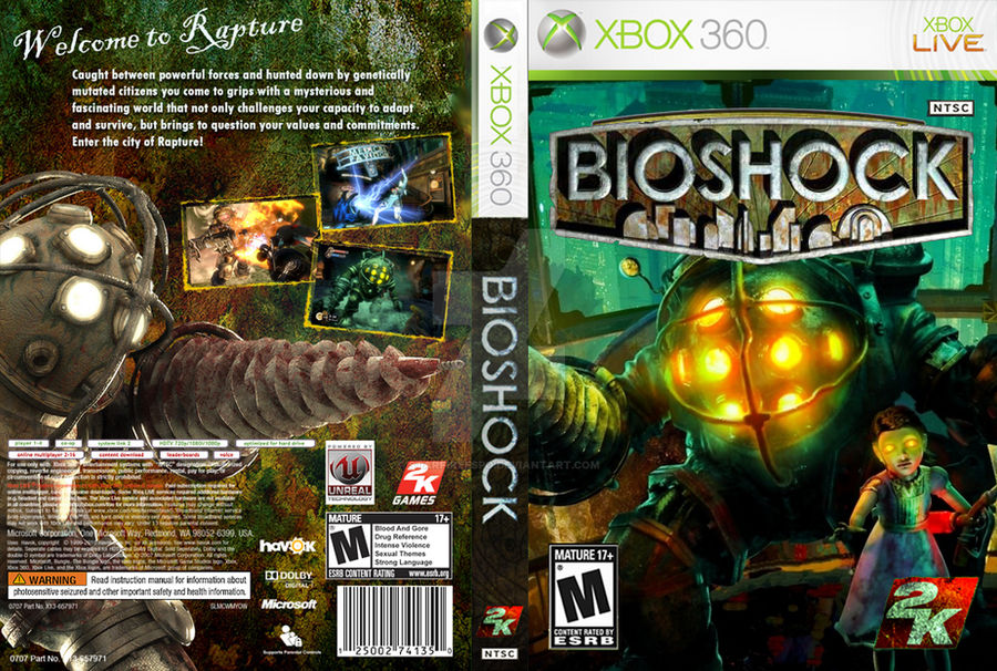 Bioshock Custom Cover by StarfireEspo on DeviantArt