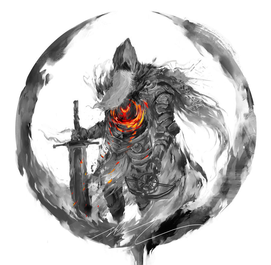 Slave Knight Gael by Shimhaq on DeviantArt