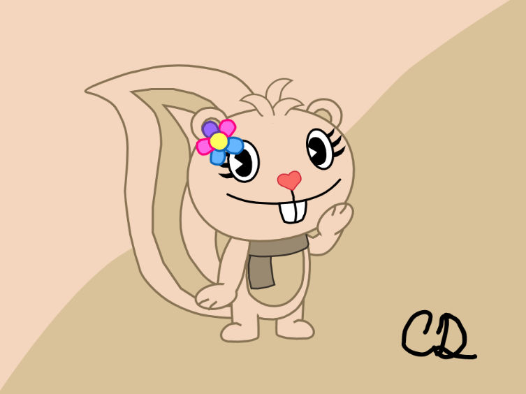 BFB Barf Bag as a HTF Skunk by ObjectPrincess on DeviantArt