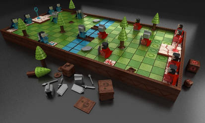 my Gameboard Concept wood version